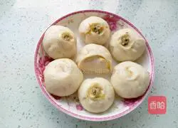 #61happy#Soft Pork Buns Recipe Illustration 5