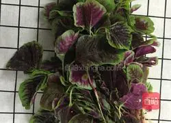 Illustration of how to make amaranth pastoral fried rice 1