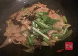 Fried noodles Illustration of how to do it 8