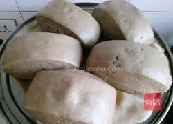 Illustration of how to cut steamed buns with buckwheat knife 11