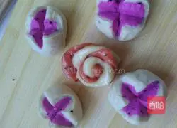 Illustration of how to make fancy steamed buns 3