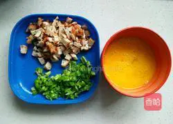 Three Color Fried Rice Recipe Illustration 3