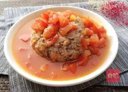 Illustration of how to make tomato steamed meatloaf 10