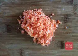 Illustration of how to make pork, green onion and carrot buns 5