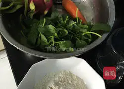 Illustration of how to make colorful dumplings 1