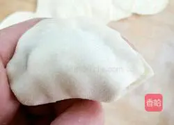 Illustration of how to make fennel dumplings 13