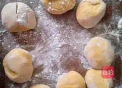 Pumpkin bean paste cake recipe 6