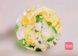 Illustration of how to make egg fried rice that disabled people must learn 5