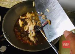 Illustration of how to make potato vermicelli and haggis stewed 6