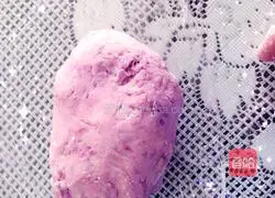 Illustration of how to make purple sweet potato and rose steamed buns 2