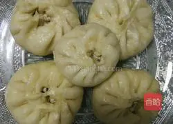 Illustration of how to make mushroom and tofu buns 8