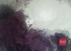 Illustration of how to make two-color glutinous rice balls 3