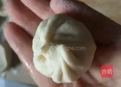 Illustration of how to make cabbage buns 6