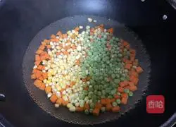 Assorted Egg Fried Rice Recipe Illustration 3