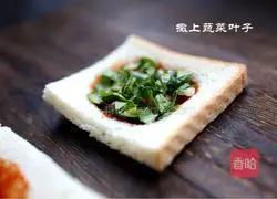 Illustration of how to make delicious sandwiches 4