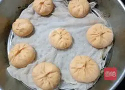 Illustration of how to make pumpkin meat buns 13