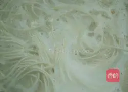 Bean curd noodles Illustration of how to do it 1