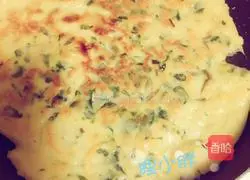 Illustration of how to make purslane pancakes 6