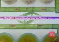 Illustration of how to make bean paste, purple potato and rose glutinous rice balls 15