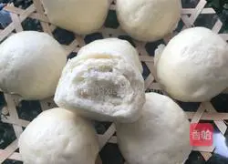Illustration of how to make milk steamed buns 12