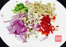 Egg Fried Rice Recipe Illustration 2