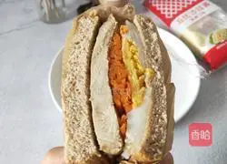 Illustration of how to make fat-reduced sandwiches 8