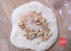Illustration of how to make peanut buns 6