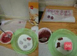 Illustration of how to make small colorful pig dumplings 4