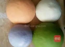  Illustration of how to make colorful dumplings 2