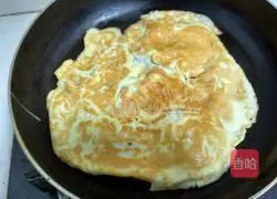 Illustration of how to make ham and egg hand cakes 2