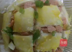 Cheese Grilled Steamed Buns Recipe Illustration 7