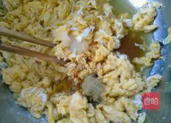 Zucchini and egg dumplings Illustration of how to do it 8