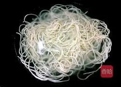 Illustration of how to make cold noodles 3
