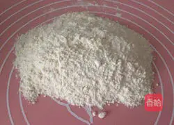 Illustration of how to make scallion pancakes 1