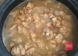 Illustration of how to make braised pork ribs with rice 14 