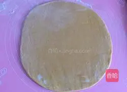 Illustration of how to make pumpkin and rose steamed buns 7