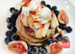 Illustration of how to make banana oatmeal pancakes 9