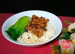 Illustration of how to make soybean paste noodles 11