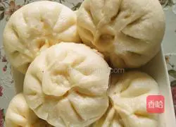 Illustration of how to make plain steamed buns 15