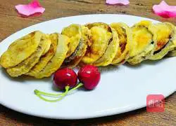 Illustration of how to make fried eggplant cakes 12