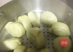 Illustration of how to make green tea steamed buns 9