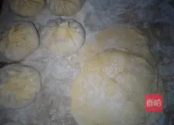 Pork Illustration of how to make cabbage buns 17