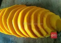 Pumpkin Glutinous Rice Illustration of how to make cakes 3
