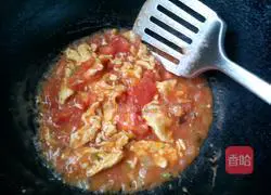 Illustration of how to make eggs and tomatoes 7