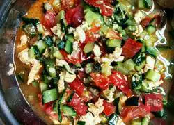 Illustration of how to make noodles with strips 2