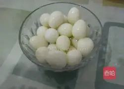 Illustration of how to make sweet rice dumplings and quail eggs 6