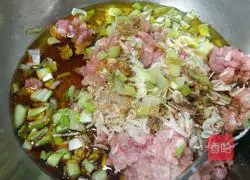 Illustration of how to make cabbage, mushroom and meat buns 10