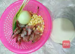 Illustration of how to make shrimp dumplings 1