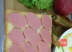 Illustration of how to make a sandwich 5