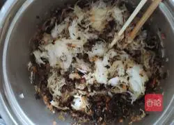 Illustration of how to make vegetarian steamed buns with radish filling 5